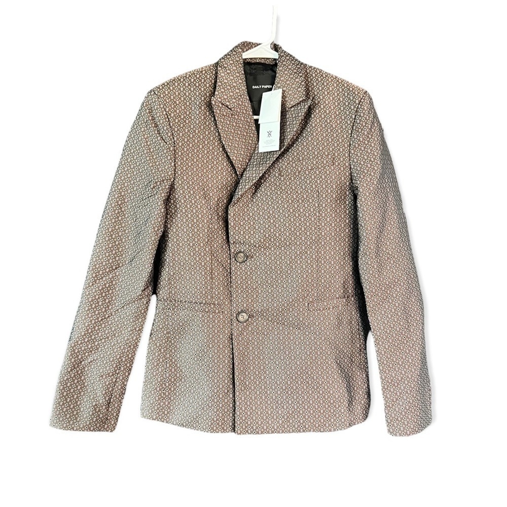 Daily Paper Brown Kayson Blazer Brown | Womens/Mens Jackets - XS